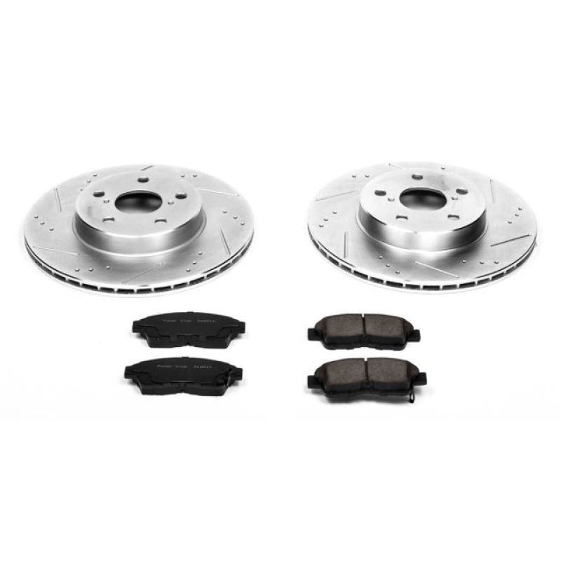 Power Stop 96-00 Toyota RAV4 Front Z23 Evolution Sport Brake Kit PowerStop