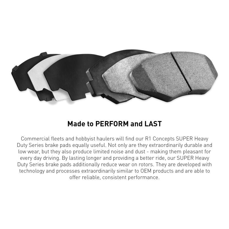 R1 97-04 Lincoln Navigator Front Super Duty Brake Pads