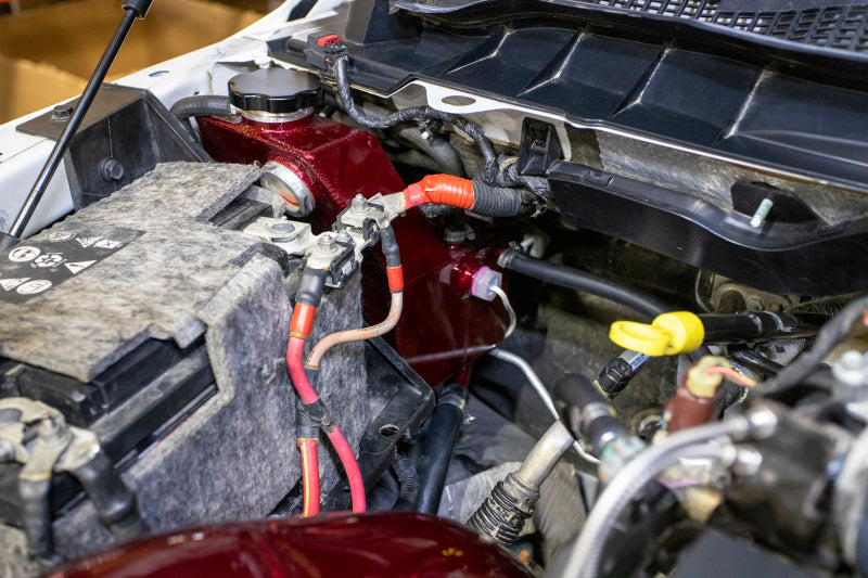 Wehrli 13-18 Dodge 6.7L Cummins OEM Placement Coolant Tank Kit - Candy Red - WCF100628-CR