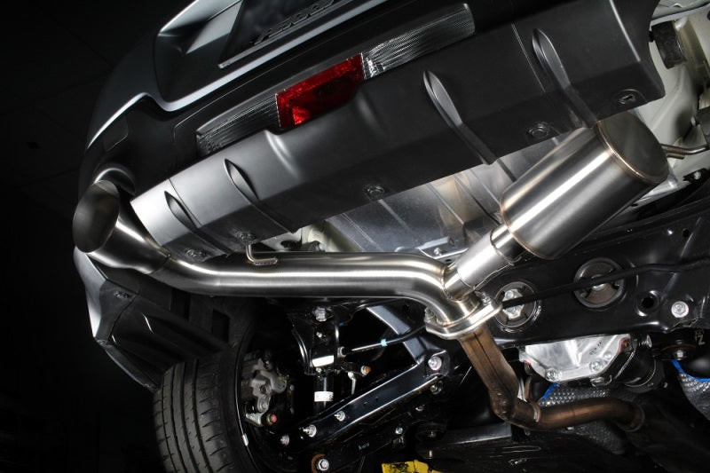 Perrin 2022 BRZ/GR86 Axle Back Exhaust SS (Single Side Exit w/Helmholtz Chamber) Perrin Performance