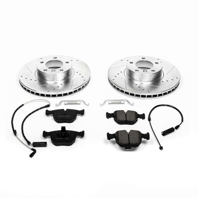 Power Stop 01-03 BMW 530i Front Z23 Evolution Sport Brake Kit PowerStop