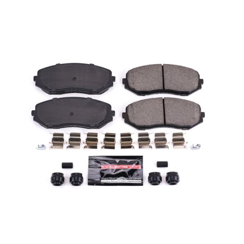 Power Stop 06-13 Suzuki Grand Vitara Front Z23 Evolution Sport Brake Pads w/Hardware PowerStop