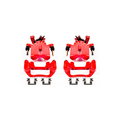 Power Stop 05-08 Chevrolet Cobalt Rear Red Calipers w/Brackets - Pair PowerStop