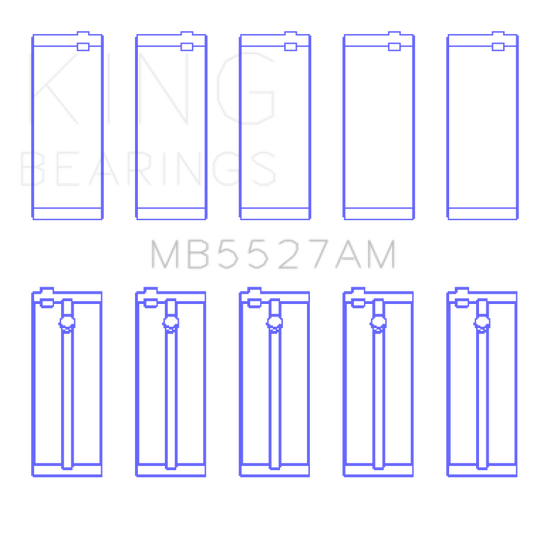 King Engine Bearings Toyota Bearing Set