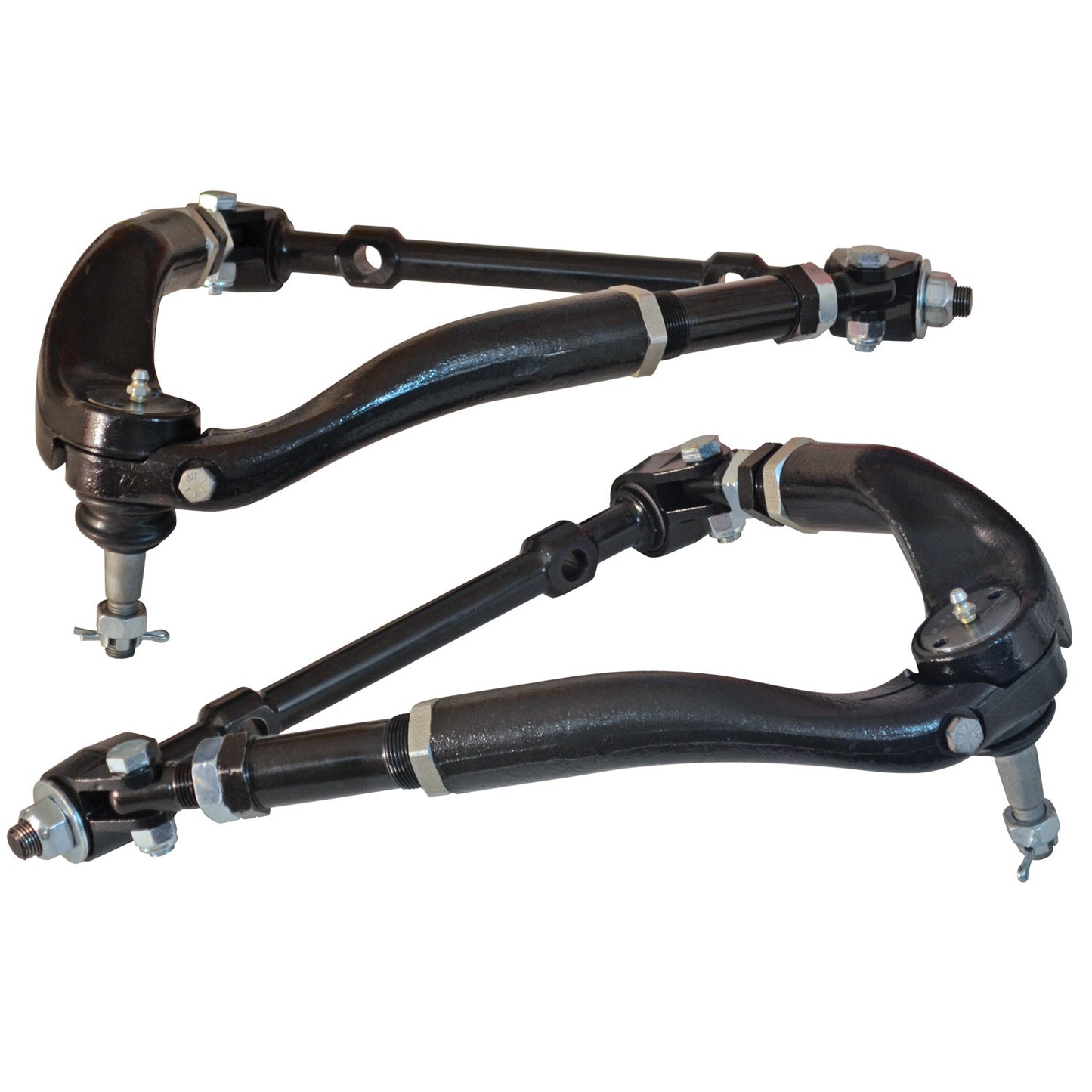 SPC Performance Adjustable Upper Control Arms Pair for Chevrolet Corvette, Bel Air, Biscayne, Caprice, Impala 1963-1982 - 97160
