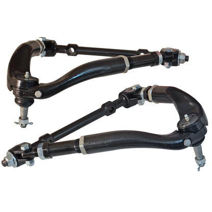 SPC Performance Adjustable Upper Control Arms Pair for Chevrolet Corvette, Bel Air, Biscayne, Caprice, Impala 1963-1982 - 97160