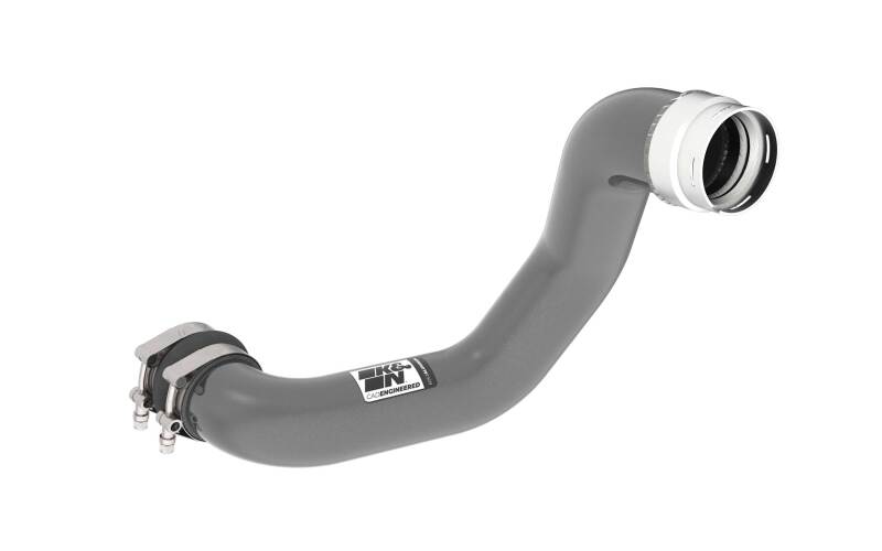 K&N 23-24 GM Colorado/Canyon 2.7L L4 Charge Pipe - Aluminum Tube - Gunmetal Gray K&N Engineering