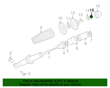 OEM Honda Flange Top Nut 10mm For 1992 To 2000 Civic (90304-SR3-014) X1