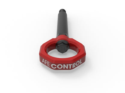 aFe CONTROL Front / Rear Tow Hook BMW M2 (G87) 23-25 L6-3.0L (tt) S58 - 450-502004-R - Red