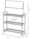 Odyssey Battery 9 Battery Display Rack (3 Wide x 3 High)