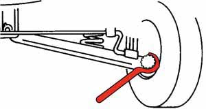 SPC Performance Rear Toe Tool for Ford Taurus 1986-2005 / Mercury Sable 1986-2005 - 97650