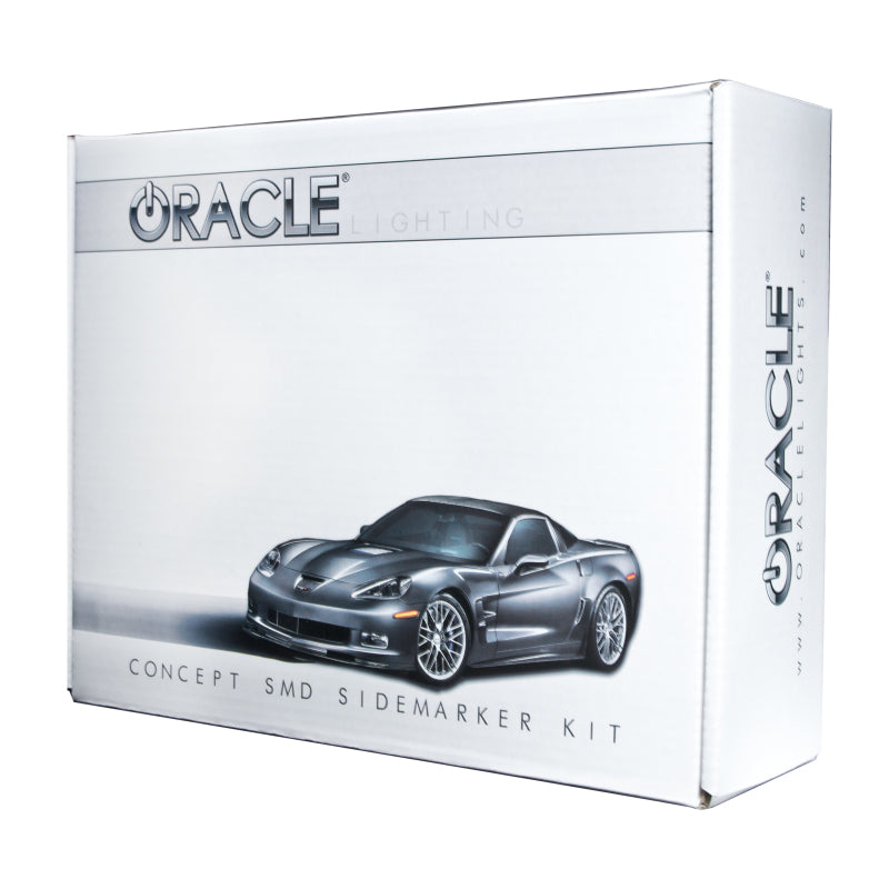 Oracle 05-13 Chevrolet Corvette C6 Concept Sidemarker Set - Clear - No Paint