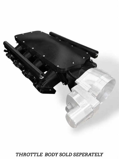 Granatelli GM LS Engine Platform 105mm Black Billet Intake Manifold - Part 980105