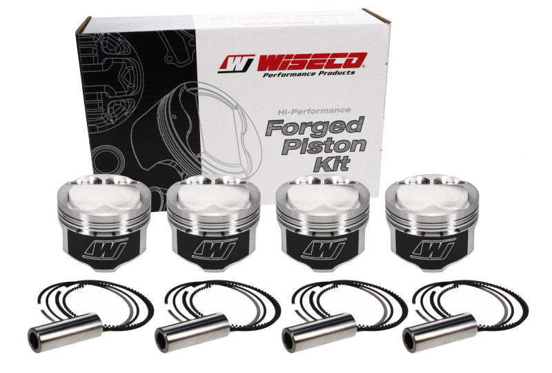 Wiseco Peugeot 306/206/106 80mm Bore +3.5cc 11.5:1 CR - Set of 4