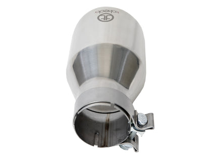 afe Takeda Universal Exhaust Tip 3 IN Inlet x 5 IN Outlet x 9 IN L