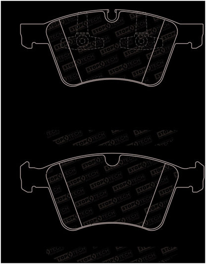 StopTech Premium Ceramic Brake Pads - 308.12720 Stoptech