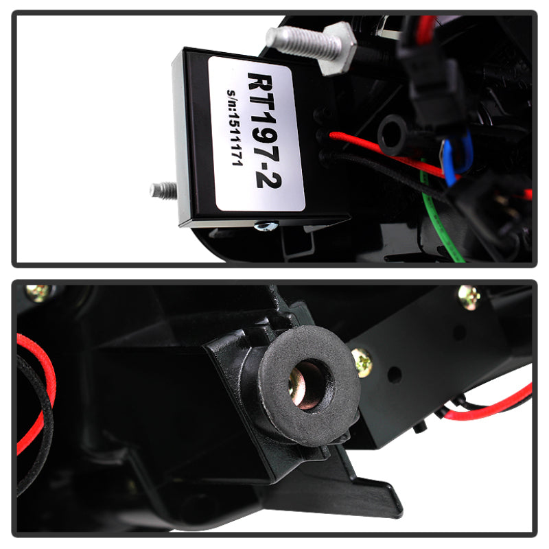 Spyder Audi A5 08-12 LED Tail Lights Black ALT-YD-AA508-LED-BK SPYDER