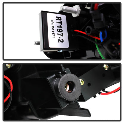 Spyder Audi A5 08-12 LED Tail Lights Black ALT-YD-AA508-LED-BK SPYDER