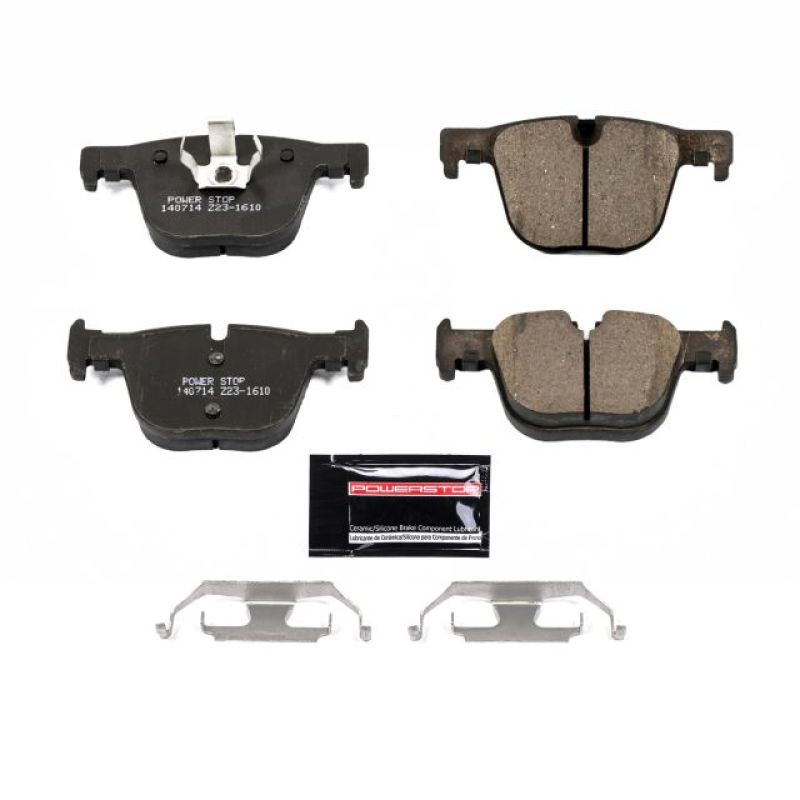 Power Stop 2016 BMW 328i Rear Z23 Evolution Sport Brake Pads w/Hardware PowerStop