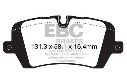 EBC Ultimax2 Rear Brake Pads - UD1692 EBC