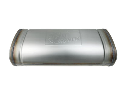 afe MACH Force-Xp Muffler 2-1/2 IN Dual Inlet/Dual Outlet 5 IN H x 8 IN W x 18 IN L - Oval Body