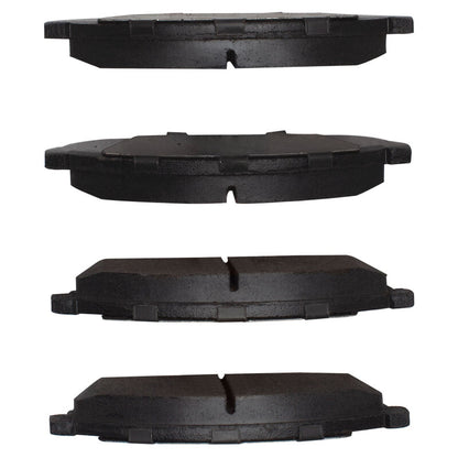 R1 Front Semi-Metallic Brake Pads 1980-1983 Honda Civic Hatchback - 2311-0281-00