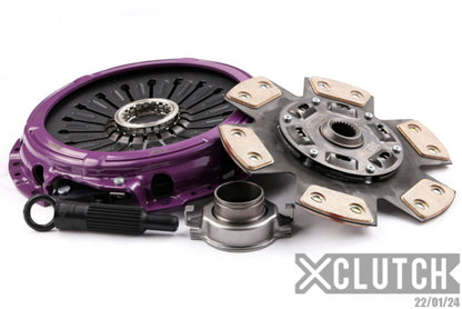 XClutch Stage 2 Sprung Ceramic Clutch Kit for 2007-2017 Lancer Evo X - XKMI24011-1B