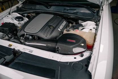 Corsa 11-23 Dodge Challenger/Charger 5.7L V8 Carbon Fiber Open Element Air Intake - Dry