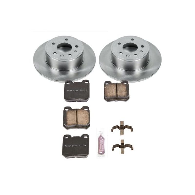 Power Stop 99-03 Saab 9-3 Rear Autospecialty Brake Kit PowerStop