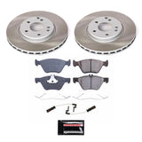 Power Stop 01-04 Mercedes-Benz SLK320 Front Semi-Coated Rotor Kit