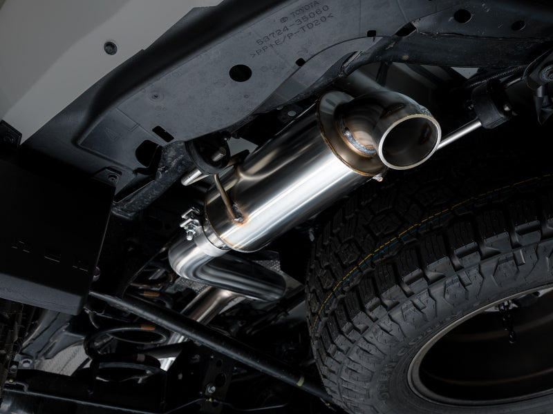 AWE Tuning 2024+ Toyota Land Cruiser / 2025+ Toyota 4Runner 0FG Cat-Back Exhaust w/ BashGuard