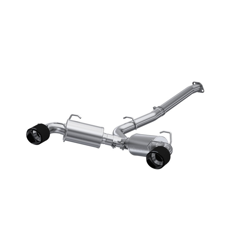 MBRP 2017-2024 Toyota GR86 2.0L, 2.4L 3in Cat-Back Exhaust Dual Rear Exit (Street Profile) - S48043CF MBRP