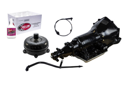 FTI 700R4 Transmission Kit - Level 3 - 600HP - Chevy Bell - Holley Adapter SRLT3380 Converter