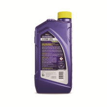 Load image into Gallery viewer, Royal Purple Synthetic High Performance 0W-20 Motor Oil (Canada) - 1 Quart