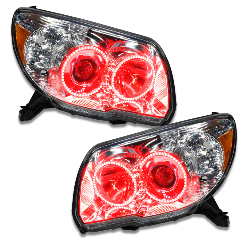 Oracle Lighting 06-09 Toyota 4-Runner Pre-Assembled LED Halo Headlights -Red SEE WARRANTY