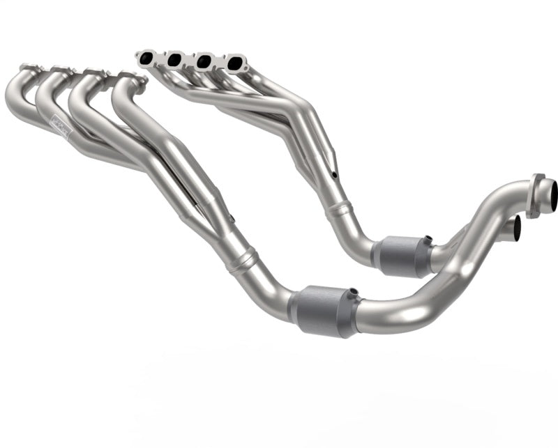 Kooks 20-22 Ford F250 7.3L V8 / Ford F350 7.3L V8 2in x 3in SS Headers w/ H.O. Green Catted Conn Kooks Headers