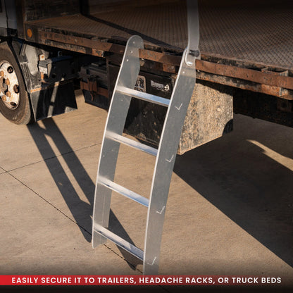Gen-Y Aluminum Plate Style Rub Rail Ladder