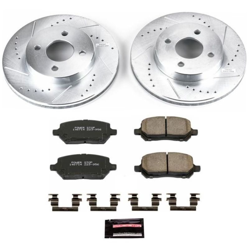 Power Stop 05-10 Chevrolet Cobalt Front Z23 Evolution Sport Brake Kit PowerStop