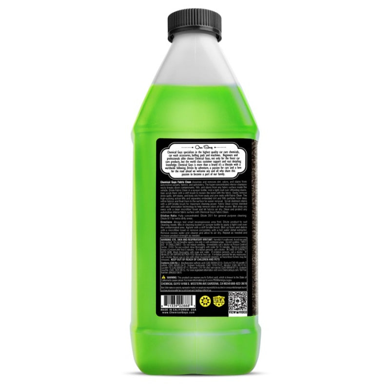 Chemical Guys Foaming Citrus Fabric Clean Carpet And Upholstery Shampoo And Odor Eliminator