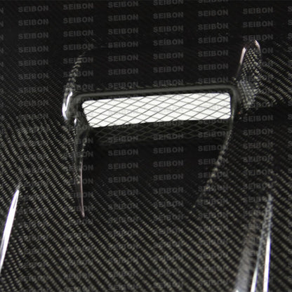 Seibon 08-09 Mitsubishi Lancer (CYA4/5A) DV Style Carbon Fiber Hood Seibon