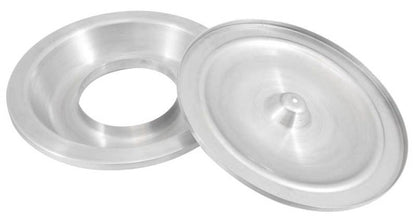 K&N 16in Spun Aluminum Top & Bottom Plate