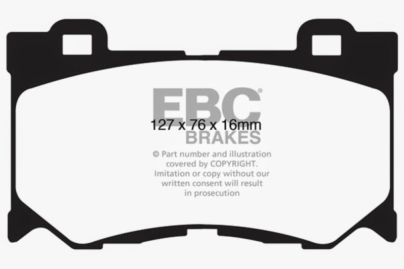 EBC GreenStuff Front Brake Pads - DP61823