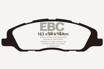 EBC RedStuff Front Brake Pads - DP31868C EBC