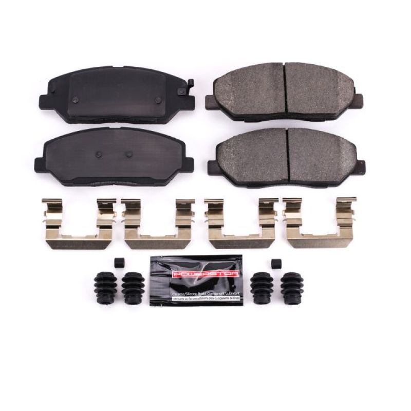 Power Stop 09-11 Hyundai Genesis Front Z23 Evolution Sport Brake Pads w/Hardware PowerStop