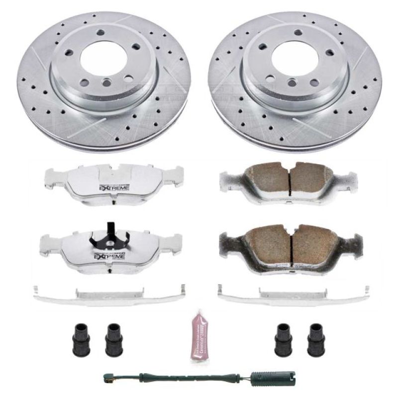 Power Stop 01-02 BMW Z3 Front Z26 Street Warrior Brake Kit PowerStop