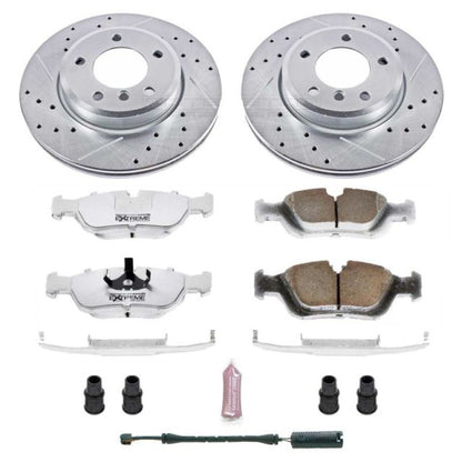 Power Stop 01-02 BMW Z3 Front Z26 Street Warrior Brake Kit PowerStop