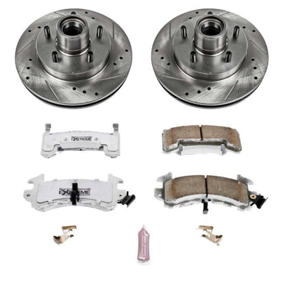 Power Stop 82-87 Buick Regal Front Z26 Street Warrior Brake Kit PowerStop