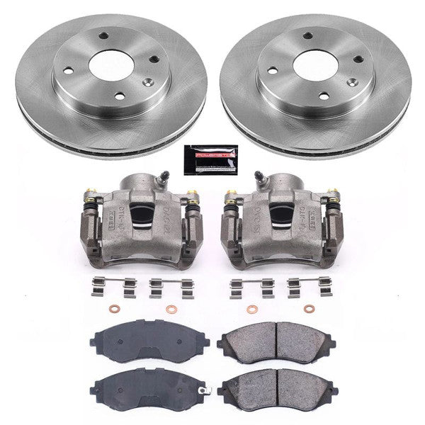 Power Stop 07-08 Suzuki Forenza Front & Rear Z17 Evolution Geomet Coated Brake Kit