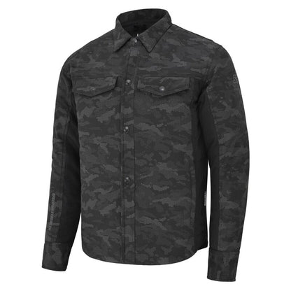 Speed and Strength True Grit Mesh Moto Shirt Reflective Camo/Black - Small