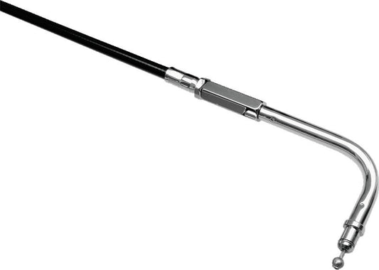 Bikers Choice 96-97 FLHT Models Black Vinyl Throttle Cable Replaces H-D 56327-96 Stock Length - 66278